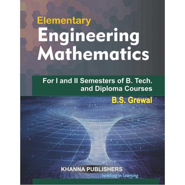 Elementary Engineering Mathematics (For I & II Semesters of B. Tech. & Diploma Courses)